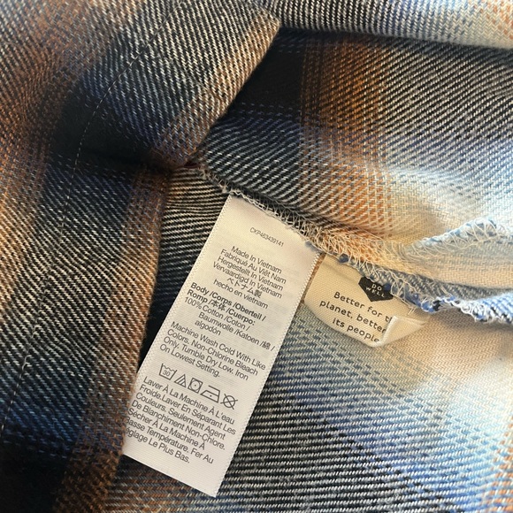 - MADEWELL Flannel Westlake Shirt In Allen Plaid Size Médium - Picture 10 of 13